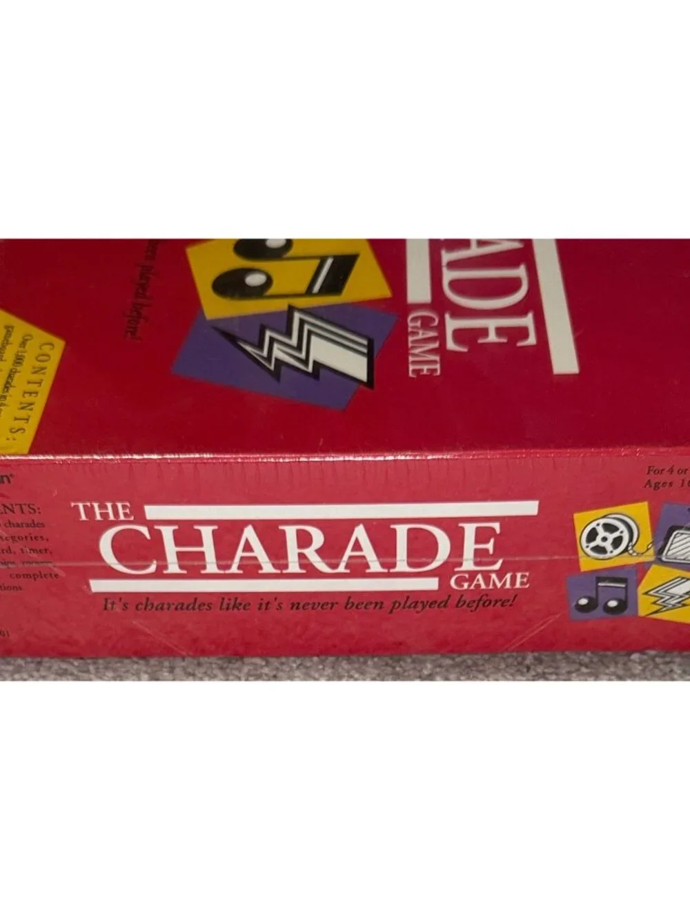 Vintage The Charade Game by Pressman - 1992 Brand NEW Sealed
